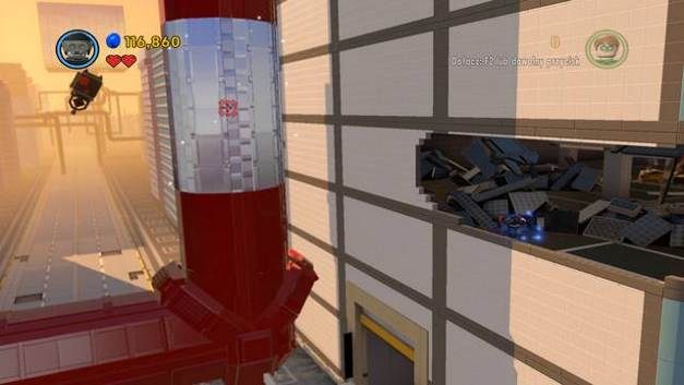 Zniszcz srebrne bloki z bazooki - Powrót z rzeczywistości | Wątek fabularny w LEGO Przygoda gra wideo - LEGO Przygoda gra wideo - poradnik do gry