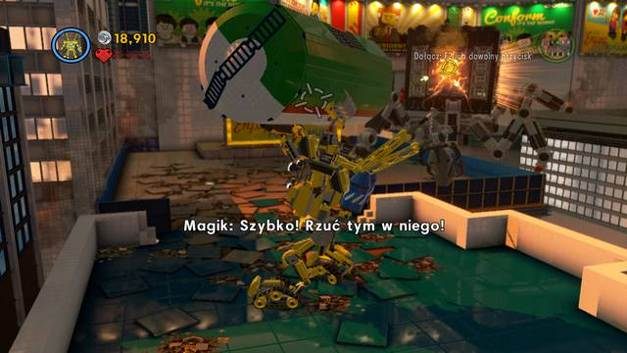 Rzuć cysterną w robota - Ostatnie starcie | Wątek fabularny w LEGO Przygoda gra wideo - LEGO Przygoda gra wideo - poradnik do gry