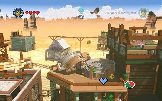 Pierwszy kawałek schemat - Stary Zachód | Misje poboczne - czerwone klocki w LEGO Przygoda gra wideo - LEGO Przygoda gra wideo - poradnik do gry