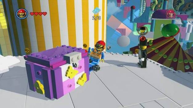 Trzecie pudełko - Chmurokukułkowo | Misje poboczne - czerwone klocki w LEGO Przygoda gra wideo - LEGO Przygoda gra wideo - poradnik do gry