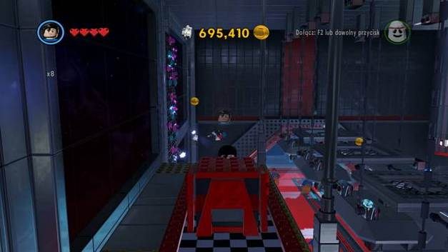 Piąta tablica - Wieża Oktanu | Misje poboczne - czerwone klocki w LEGO Przygoda gra wideo - LEGO Przygoda gra wideo - poradnik do gry