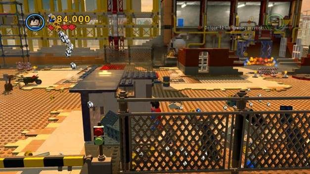 Pierwsza strona - Plac budowy w Klocburgu | Strony instrukcji i gacie | LEGO Przygoda gra wideo - LEGO Przygoda gra wideo - poradnik do gry