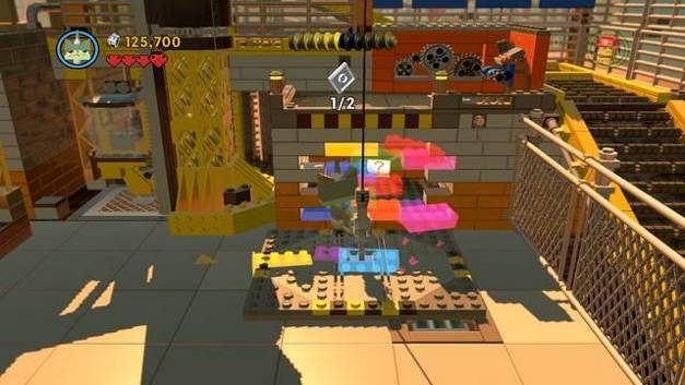 Trzecia strona - Plac budowy w Klocburgu | Strony instrukcji i gacie | LEGO Przygoda gra wideo - LEGO Przygoda gra wideo - poradnik do gry