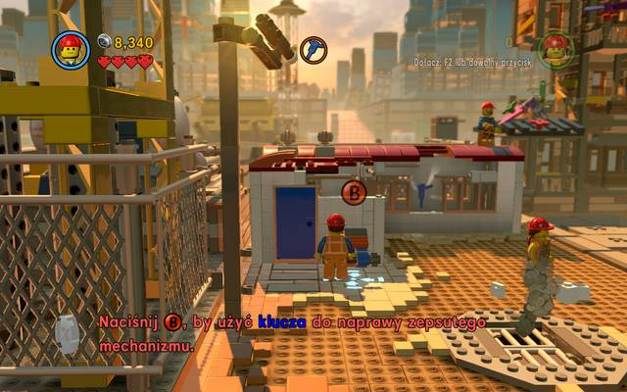 Czwarta strona - Plac budowy w Klocburgu | Strony instrukcji i gacie | LEGO Przygoda gra wideo - LEGO Przygoda gra wideo - poradnik do gry