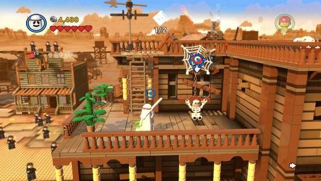 Niszcz szkielety - Dachy Płaskrzaków | Strony instrukcji i gacie | LEGO Przygoda gra wideo - LEGO Przygoda gra wideo - poradnik do gry