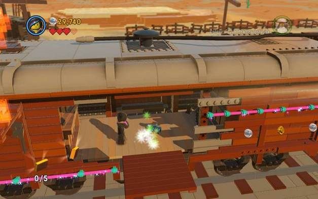 Stron instrukcji ukaże się po zniszczeniu robota - Ucieczka z Płaskrzaków | Strony instrukcji i gacie | LEGO Przygoda gra wideo - LEGO Przygoda gra wideo - poradnik do gry