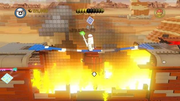 Czwarta strona - Ucieczka z Płaskrzaków | Strony instrukcji i gacie | LEGO Przygoda gra wideo - LEGO Przygoda gra wideo - poradnik do gry