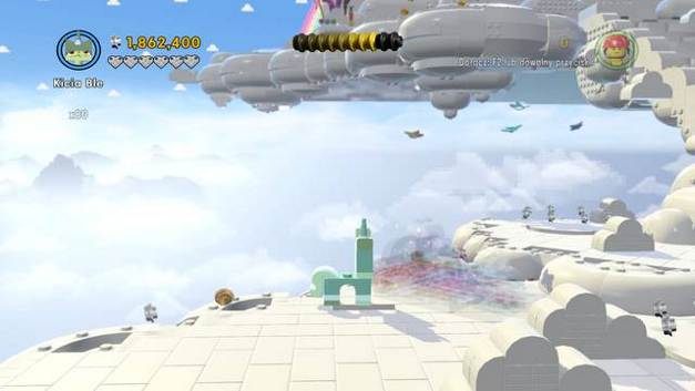 Gacie tęczowe - Witaj w Chmurokukułkowie | Strony instrukcji i gacie | LEGO Przygoda gra wideo - LEGO Przygoda gra wideo - poradnik do gry