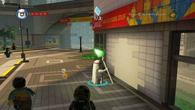 Wejście na dach - Klocburg | Misje poboczne - czerwone klocki w LEGO Przygoda gra wideo - LEGO Przygoda gra wideo - poradnik do gry