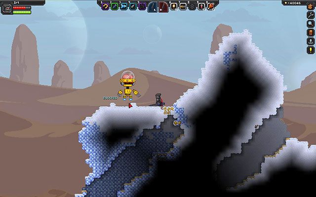 Uszkodzony robot blokuje atak? - Bossowie | Przewodnik Planetarny | Starbound - Starbound - poradnik do gry