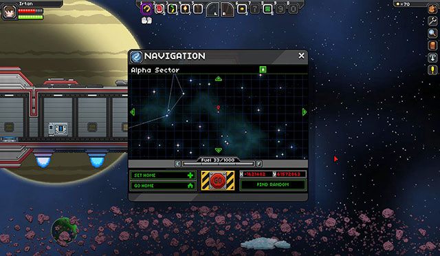 Tyle planet... - Koordynaty i przemieszczanie się | Przewodnik Kosmicznego Podróżnika | Starbound - Starbound - poradnik do gry