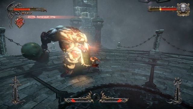 Wróg dzierżący taran - na nim powinieneś się skupić. - Misja 9 - The Second Acolyte | Kampania - opis przejścia - Castlevania: Lords of Shadow 2 - poradnik do gry