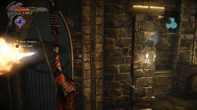 Takie ustawienie kamery znacznie ułatwia przeprawę. - Misja 10 - The Mirror of Fate | Kampania - opis przejścia - Castlevania: Lords of Shadow 2 - poradnik do gry