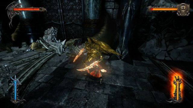 Paladyn - pierwsze starcie. - Paladin | Bossowie | Castlevania Lords of Shadow 2 - Castlevania: Lords of Shadow 2 - poradnik do gry