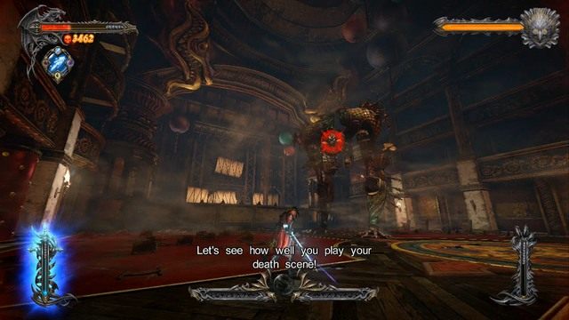 A tu Toy Maker we własnej osobie. - Toy Maker | Bossowie | Castlevania Lords of Shadow 2 - Castlevania: Lords of Shadow 2 - poradnik do gry