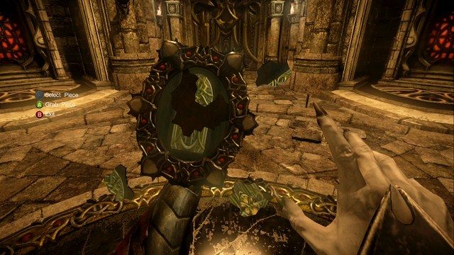 Trzecia i ostatnia zabawa w puzzle. - Misja 11 - Revelations | Kampania - opis przejścia - Castlevania: Lords of Shadow 2 - poradnik do gry