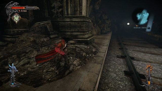 Widoczna w oddali Skrzynia Bólu. - Misja 4 - Next Stop - Castlevania | Klejnoty - I przejście - Castlevania: Lords of Shadow 2 - poradnik do gry