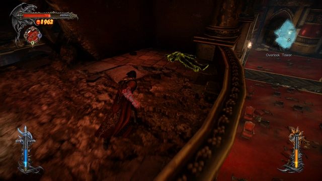 Zwłoki żołnierza z Pamiętnikiem, leżące na balkonie przy scenie. - Misja 7 - Pieces of a Mirror | Memoriały i Pamiętniki - I przejście - Castlevania: Lords of Shadow 2 - poradnik do gry