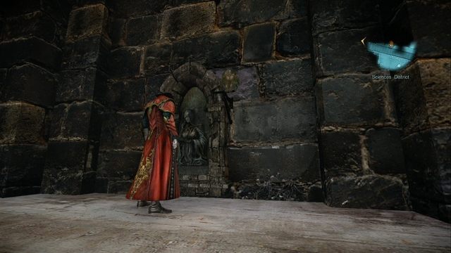 Owy mechanizm na lewej ścianie stacji. - Misja 4 - Next Stop - Castlevania | Stosy Ofiarne i Klucze Podziemi - I przejście - Castlevania: Lords of Shadow 2 - poradnik do gry