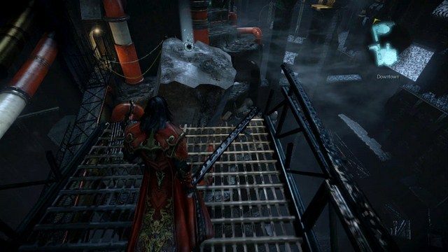 Lokalizacja Klejnotu Pustki na kamiennym wzniesieniu. - Downtown | Znajdźki - drugie podejście | Castlevania Lords of Shadow 2 - Castlevania: Lords of Shadow 2 - poradnik do gry
