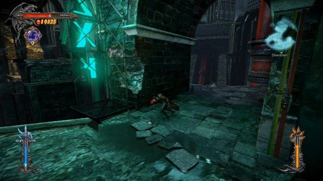 Miejsce, w którym masz się wdrapać na górę. - Downtown | Znajdźki - drugie podejście | Castlevania Lords of Shadow 2 - Castlevania: Lords of Shadow 2 - poradnik do gry