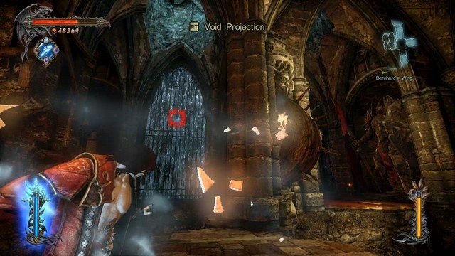 Wodospad, który musisz zamrozić, by dostać się do jednej ze Skrzyń Bólu. - Bernhards Wing | Znajdźki - drugie podejście | Castlevania Lords of Shadow 2 - Castlevania: Lords of Shadow 2 - poradnik do gry
