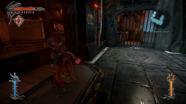 Skrzynia Bólu, zaraz na początku gry. - Sciences District | Znajdźki - drugie podejście | Castlevania Lords of Shadow 2 - Castlevania: Lords of Shadow 2 - poradnik do gry
