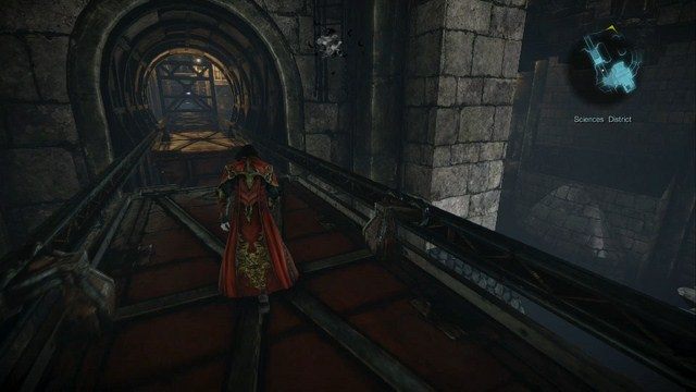 Na prawo od tunelu drabina prowadząca do Memoriału. - Sciences District | Znajdźki - drugie podejście | Castlevania Lords of Shadow 2 - Castlevania: Lords of Shadow 2 - poradnik do gry