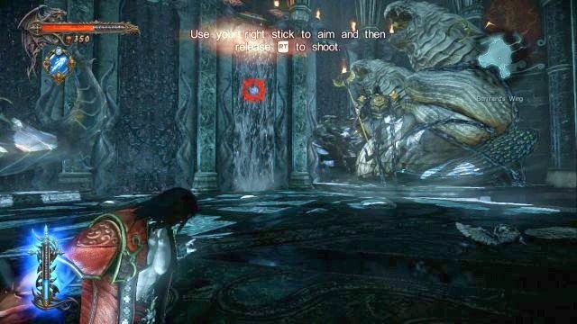Za pomocą Void Projection możesz zamrażać wodospady i nie tylko. - Misja 1 - Bioquimek Corporation | Kampania - opis przejścia - Castlevania: Lords of Shadow 2 - poradnik do gry