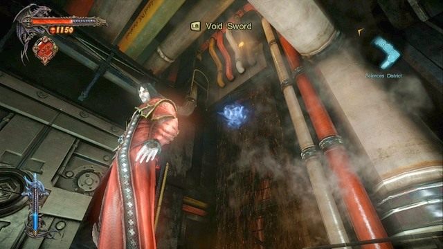 Ponownie musisz skorzystać z mocy Pustki by zamrozić spływającą wodę. - Misja 1 - Bioquimek Corporation | Kampania - opis przejścia - Castlevania: Lords of Shadow 2 - poradnik do gry