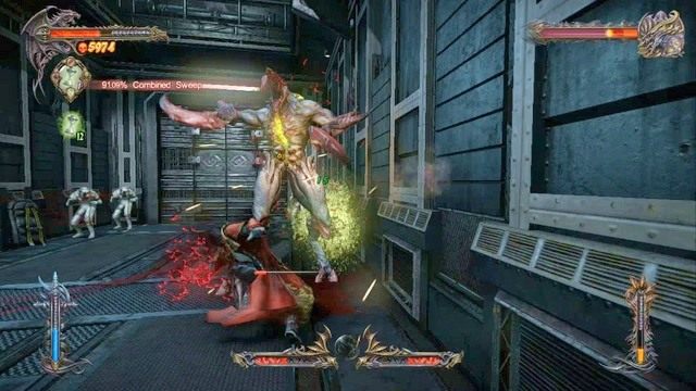 Ostatnie starcie z tym mini bossem. - Misja 4 - Next Stop - Castlevania | Kampania - opis przejścia - Castlevania: Lords of Shadow 2 - poradnik do gry