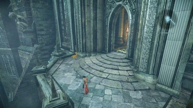 Sprytnie ukryte zwłoki żołnierza. - Misja 5 - The Blood Curse | Kampania - opis przejścia - Castlevania: Lords of Shadow 2 - poradnik do gry