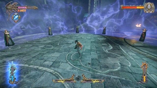 Gdy pozbawisz jej tarczy, reszta walki jest dużo prostsza. - Misja 5 - The Blood Curse | Kampania - opis przejścia - Castlevania: Lords of Shadow 2 - poradnik do gry