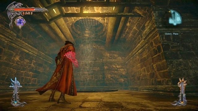 Stań nad strumieniem powietrza, by przedostać się na górę. - Misja 6 - The Antidote II | Kampania - opis przejścia - Castlevania: Lords of Shadow 2 - poradnik do gry