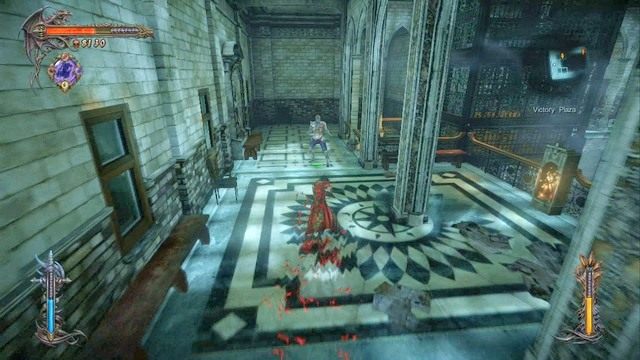Memoriał znajdujący się na piętrze. - Misja 6 - The Antidote II | Kampania - opis przejścia - Castlevania: Lords of Shadow 2 - poradnik do gry