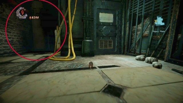 Na czerwono zaznaczony miejsce z Portalem Cienia. - Misja 6 - The Antidote II | Kampania - opis przejścia - Castlevania: Lords of Shadow 2 - poradnik do gry
