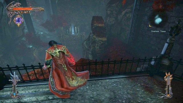 W oddali kolejna nieosiągalna w tym momencie Skrzynia Bólu. - Misja 7 - Pieces of a Mirror | Kampania - opis przejścia - Castlevania: Lords of Shadow 2 - poradnik do gry