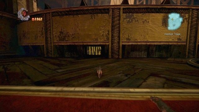 Znajdująca się na lewo od schodów na scenę kratka, za którą jest generator prądu. - Misja 7 - Pieces of a Mirror | Kampania - opis przejścia - Castlevania: Lords of Shadow 2 - poradnik do gry