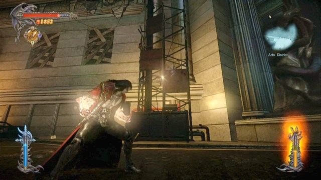 Rusztowanie na wprost prowadzi do Ołtarza Ofiarnego. - Misja 8 - The Hooded Man | Kampania - opis przejścia - Castlevania: Lords of Shadow 2 - poradnik do gry