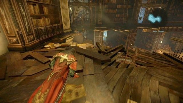 W oddali kolejna nieosiągalna Skrzynia Bólu. - Misja 8 - The Hooded Man | Kampania - opis przejścia - Castlevania: Lords of Shadow 2 - poradnik do gry