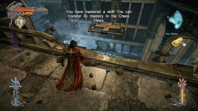 Zeskocz na dół, by trafić na półkę, na której jest Memoriał. - Misja 8 - The Hooded Man | Kampania - opis przejścia - Castlevania: Lords of Shadow 2 - poradnik do gry