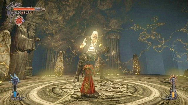 Zniszcz wszystkie wirujące dookoła was kamienie. - Misja 8 - The Hooded Man | Kampania - opis przejścia - Castlevania: Lords of Shadow 2 - poradnik do gry