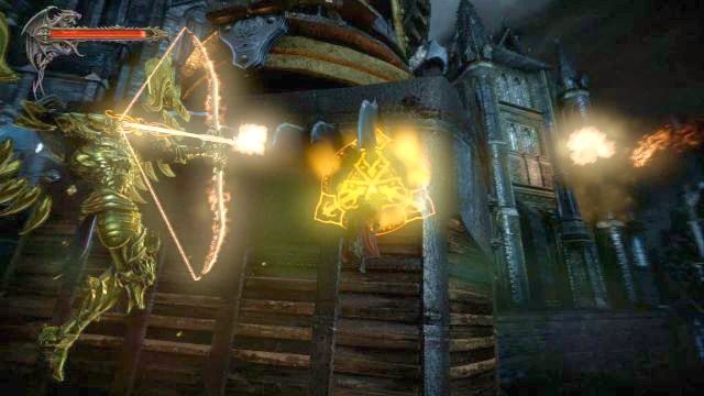 Sprowokuj paladyna, do zaatakowania zawiasu. - Prolog - Castle Siege | Kampania - opis przejścia - Castlevania: Lords of Shadow 2 - poradnik do gry