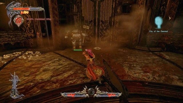 Wróg ogłuszony własnym atakiem. - Misja 2 - The Three Gorgons | Kampania - opis przejścia - Castlevania: Lords of Shadow 2 - poradnik do gry
