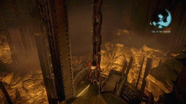 Dracul stojący nad wspomnianej kamiennej kładce. - Misja 2 - The Three Gorgons | Kampania - opis przejścia - Castlevania: Lords of Shadow 2 - poradnik do gry