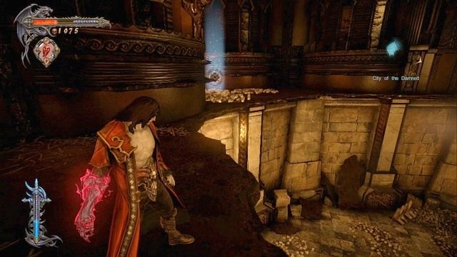 Po lewej stronie widoczna Skrzynia Bólu. - Misja 2 - The Three Gorgons | Kampania - opis przejścia - Castlevania: Lords of Shadow 2 - poradnik do gry