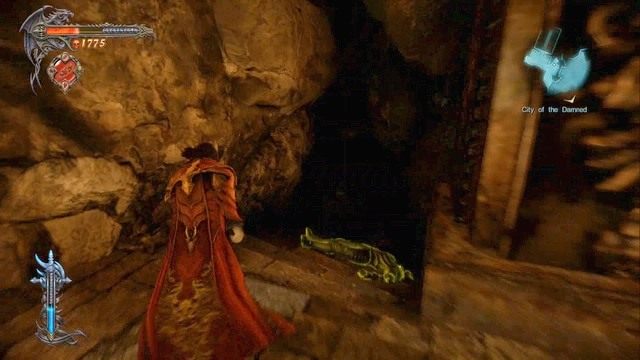 Sprytnie ukryte zwłoki żołnierza. - Misja 2 - The Three Gorgons | Kampania - opis przejścia - Castlevania: Lords of Shadow 2 - poradnik do gry