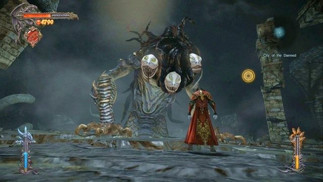Kolejny w grze boss - Gorgon. - Misja 2 - The Three Gorgons | Kampania - opis przejścia - Castlevania: Lords of Shadow 2 - poradnik do gry