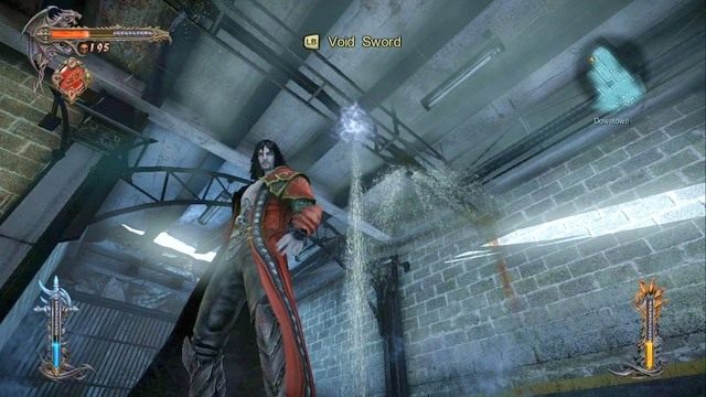 Widoczny na górze punkt, w który musisz trafić za pomocą Void Projections. - Misja 3 - The Antidote | Kampania - opis przejścia - Castlevania: Lords of Shadow 2 - poradnik do gry