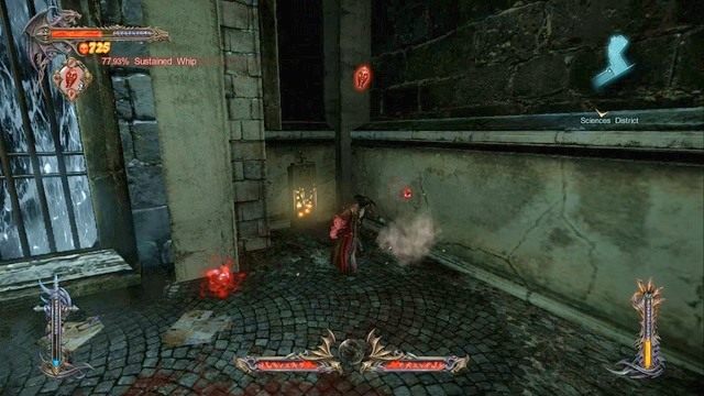 Memoriał ukryty w rogu, między wodospadem, a ścianą budynku, z którego przed chwilą zeskoczyłeś - Misja 3 - The Antidote | Kampania - opis przejścia - Castlevania: Lords of Shadow 2 - poradnik do gry